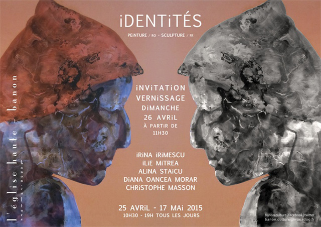 Invitation au Vernissage de l'Exposition iDENTiTÉS